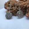 earrings morocco essaouira rorroco , berber engraved earrings gandmade silver