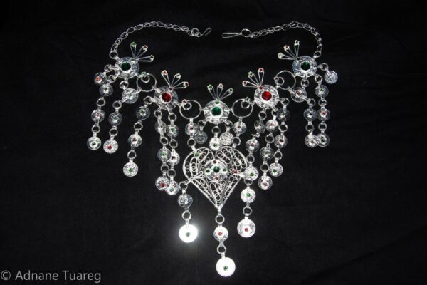 Berber Necklace AHLAB souss Necklace Tiznit Silver