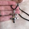 Ethnic Southern Cross Necklace small Sterling Silver