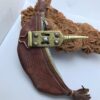 Tuareg applicator stick khol ,ethnic tuareg hair pin ,hair stick empty bottle