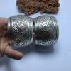 paire berber bracelet ait khabach , vintage cuff berber bracelet moroccan ethnic beacelet 1920s