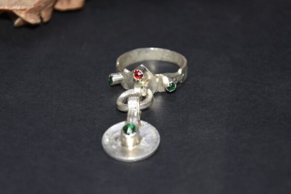 Berber ring silver , bague berbere Mali -Bague d'amulette