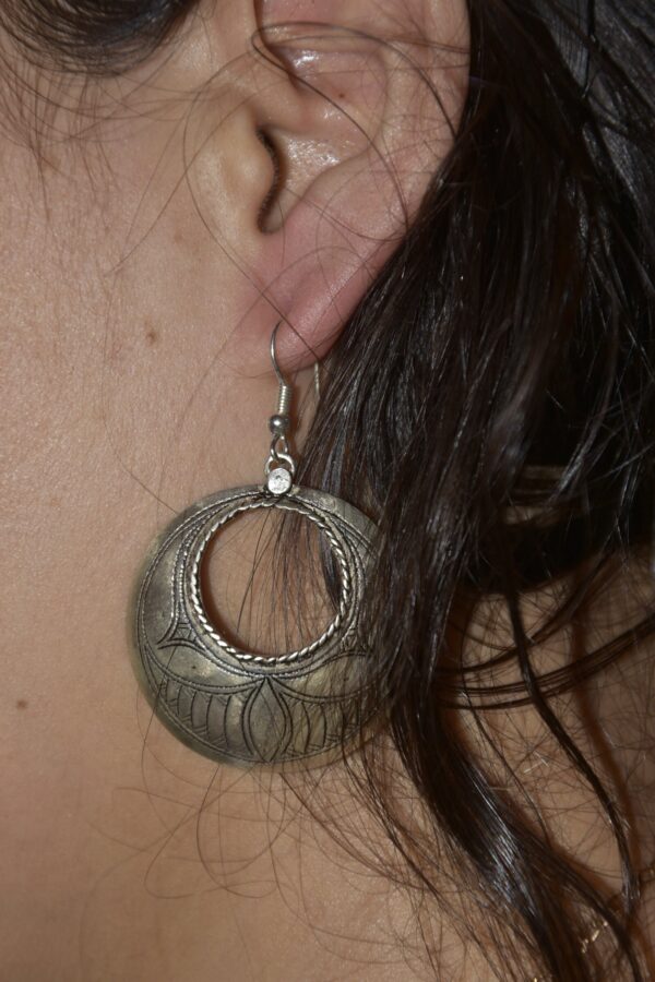 Tuareg Earrings Silver Handmade