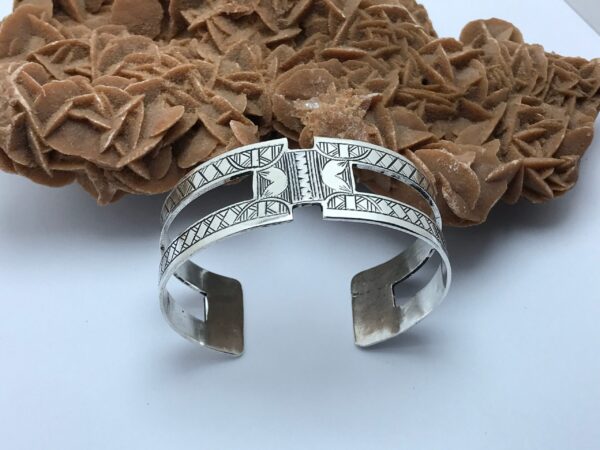 Bracelet touaregs en argent réglable Berbère Touareg / Bracelet en Argent / Collectible / For her for him / Ethnic Jewelry