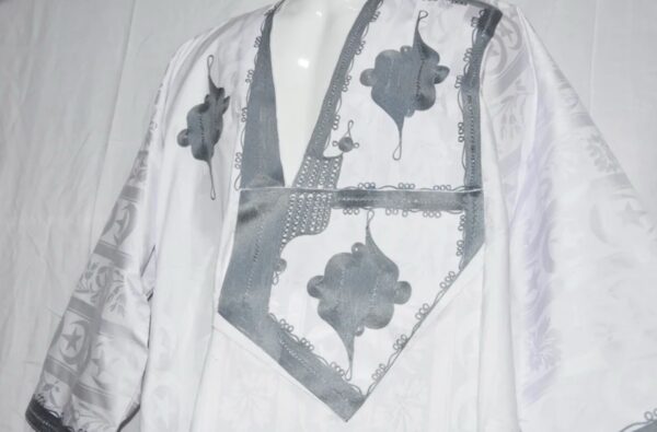 img_7264 Djellaba touareg fait main, robe touareg en coton, two pieces djellaba